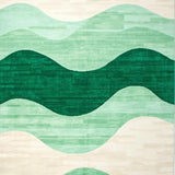 Sophisticated Light Green Swirl(Green)