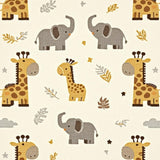 Adorable Baby Shower Jungle Theme(Beige)