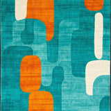 Eclectic Geometric Expression(Blue)