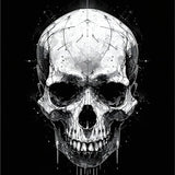 Striking Macabre Visual Appeal(Black)