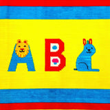 Ultra Soft Area Rug, Non Slip, Stain Resistant, Washable Area Rugs for Living Room, Bedroom, Playful Numbered Animal Theme(Yellow)