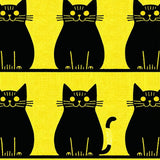 Eclectic Cat Centric Decorative(Yellow)