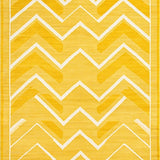 Ultra Soft Area Rug, Non Slip, Stain Resistant, Washable Area Rugs for Living Room, Bedroom, Bold Yellow Contemporary Flair(Yellow)