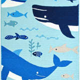 Eclectic Coastal Themed Bath Accessory(Blue)