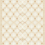 Ultra Soft Area Rug, Non Slip, Stain Resistant, Washable Area Rugs for Living Room, Bedroom, Edge Boho Area Rug with Geometric Diamond Lattice and Neutral Tones(Beige)
