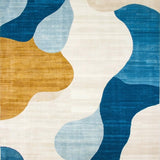 Ultra Soft Area Rug, Non Slip, Stain Resistant, Washable Area Rugs for Living Room, Bedroom, Patio Country Wynona Area(Beige)