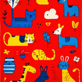 Interactive Colorful Learning Motif(Red)