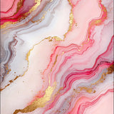 Minimalist Abstract Marble Elegance(Pink)