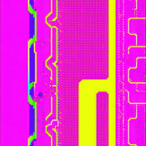 Ultra Soft Area Rug, Non Slip, Stain Resistant, Washable Area Rugs for Living Room, Bedroom, Vibrant Contemporary Pop Art Style(Pink)