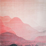 Ultra Soft Area Rug, Non Slip, Stain Resistant, Washable Area Rugs for Living Room, Bedroom, Blush Cascade Rug: Modern Ombre Design, Abstract Artistry(Pink)