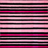 Ultra Soft Area Rug, Non Slip, Stain Resistant, Washable Area Rugs for Living Room, Bedroom, Lively Zebra-Inspired Color Fusion(Pink)