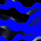 Elegant Dark Sea Inspired Art(Blue)