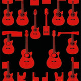 Eclectic Abstract Musical Design Elements(Red)