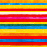 Ultra Soft Area Rug, Non Slip, Stain Resistant, Washable Area Rugs for Living Room, Bedroom, Fun Cheerful Stripe Fusion(Red)