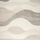 Ultra Soft Area Rug, Non Slip, Stain Resistant, Washable Area Rugs for Living Room, Bedroom, Transitional Earthy Tone Aesthetic(Beige)