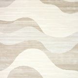 Stylish Transitional Creamy Swirl Art(Beige)