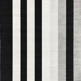 Ultra Soft Area Rug, Non Slip, Stain Resistant, Washable Area Rugs for Living Room, Bedroom, Designer Dual-Tone Horizontal Lined Rug with Geometric Precision(Black)