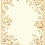 Ultra Soft Area Rug, Non Slip, Stain Resistant, Washable Area Rugs for Living Room, Bedroom, Beige Area Floral Design Throw(Beige)
