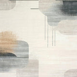 Inviting Subtle Abstract Waves(Beige)