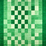 Artistic Dark Green Linear Design(Green)