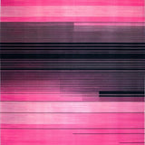 Ultra Soft Area Rug, Non Slip, Stain Resistant, Washable Area Rugs for Living Room, Bedroom, Bold Pink Black Geometric Flair(Pink)