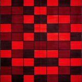 Ultra Soft Area Rug, Non Slip, Stain Resistant, Washable Area Rugs for Living Room, Bedroom, Contemporary Bold Graphic Pattern(Red)
