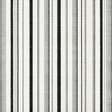 Bold Striped Accent with Symmetrical Monochrome Line Art(Beige)