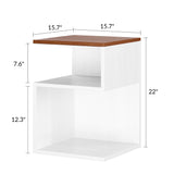 ODIKA Tokyo S Minimalist 3 Tier End Table