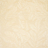 Leaf Motif Beige Area for Playful Crawling(Beige)