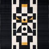 Distinctive Linear Abstract(Black)