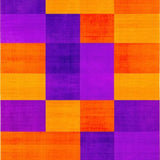 Ultra Soft Area Rug, Non Slip, Stain Resistant, Washable Area Rugs for Living Room, Bedroom, Artistic Energetic Motion Elements(Purple)