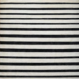 Ultra Soft Area Rug, Non Slip, Stain Resistant, Washable Area Rugs for Living Room, Bedroom, Geometric Stripe Pattern Rug Washable Indoor Outdoor(Black)