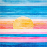 Ultra Soft Area Rug, Non Slip, Stain Resistant, Washable Area Rugs for Living Room, Bedroom, Serene Colorful Brushstroke Harmony(Pink)