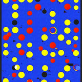 Fun Color Infused Round Layout(Blue)