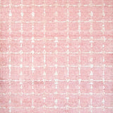 Ultra Soft Area Rug, Non Slip, Stain Resistant, Washable Area Rugs for Living Room, Bedroom, Preppy Pink Bow Pattern Scalloped Edge Rug(Pink)