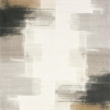 Ultra Soft Area Rug, Non Slip, Stain Resistant, Washable Area Rugs for Living Room, Bedroom, Artistic Brushstroke with Sophisticated Neutral Palette(Gray)