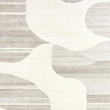 Dynamic Cream Geometric Visual Flow(Beige)
