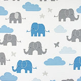 Ultra Soft Area Rug, Non Slip, Stain Resistant, Washable Area Rugs for Living Room, Bedroom, Modern Pastel Animal Design(Gray)