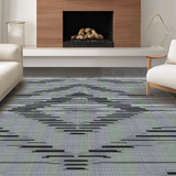Striking Ogee Patterned Accent(Black)
