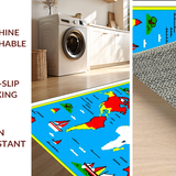 Colorful Alphabetic Interactive Canvas(Blue)