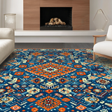 Stylish Modern Ogee Inspiration(Blue)