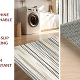 Chic Vintage Inspired Striped Motif(Beige)