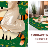 Charming Playful Creature Motif(Green)