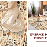 Elegant Vintage Floral Geometry(Beige)
