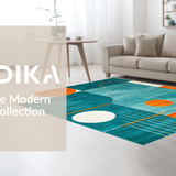 Modern Artistic Round Aesthetic(Blue)