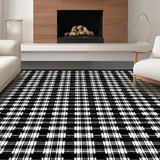 Chic Black and White Spiral Design(Black)