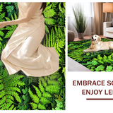 Elegant Plush Round Serenity(Green)