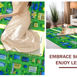 Fun Multicolored Educational Activity Mat(Green)