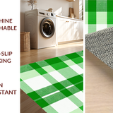 Charming Springtime Plaid Aesthetic(Green)