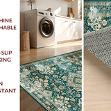 Luxurious Distressed Medallion(Green)